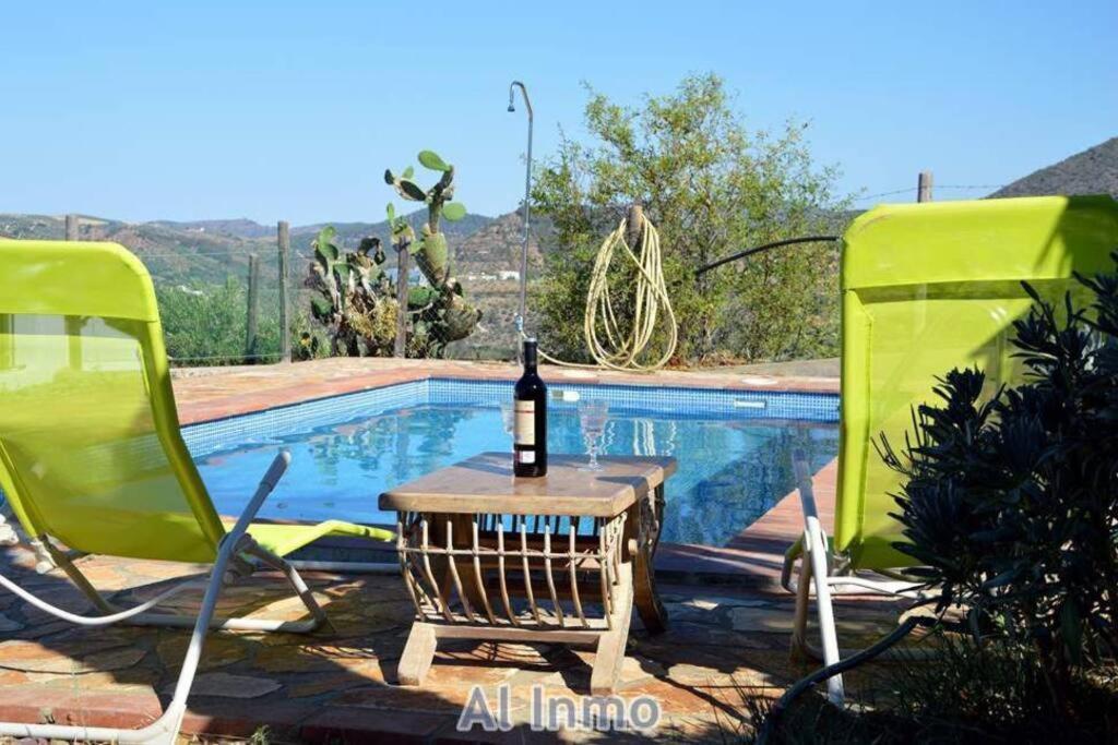 Las Palmeras - Ein Stueck Vom Paradies - Behagliches Haus Mit Pool 阿尔戈多纳莱斯 外观 照片