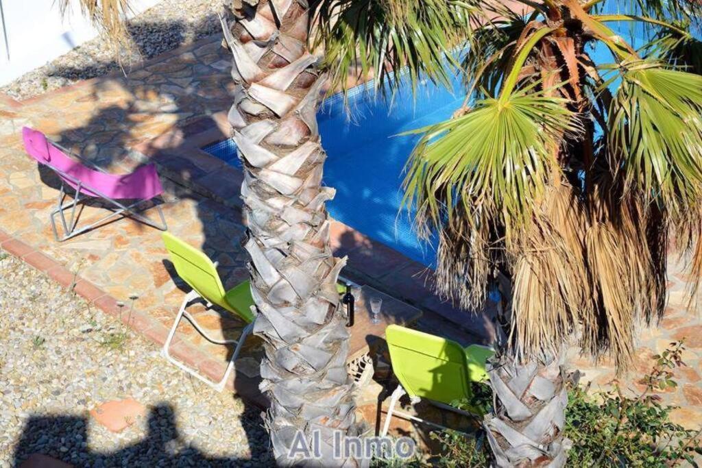 Las Palmeras - Ein Stueck Vom Paradies - Behagliches Haus Mit Pool 阿尔戈多纳莱斯 外观 照片